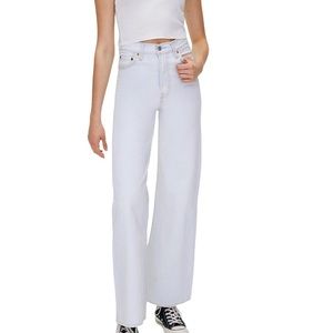 Levi’s Ribcage Wide Leg Jeans Cold As Ice